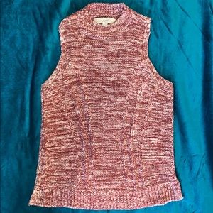Loft Pink Sweater Vest